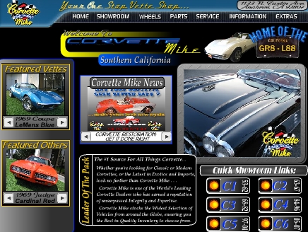 Interactive Flash Website Example
